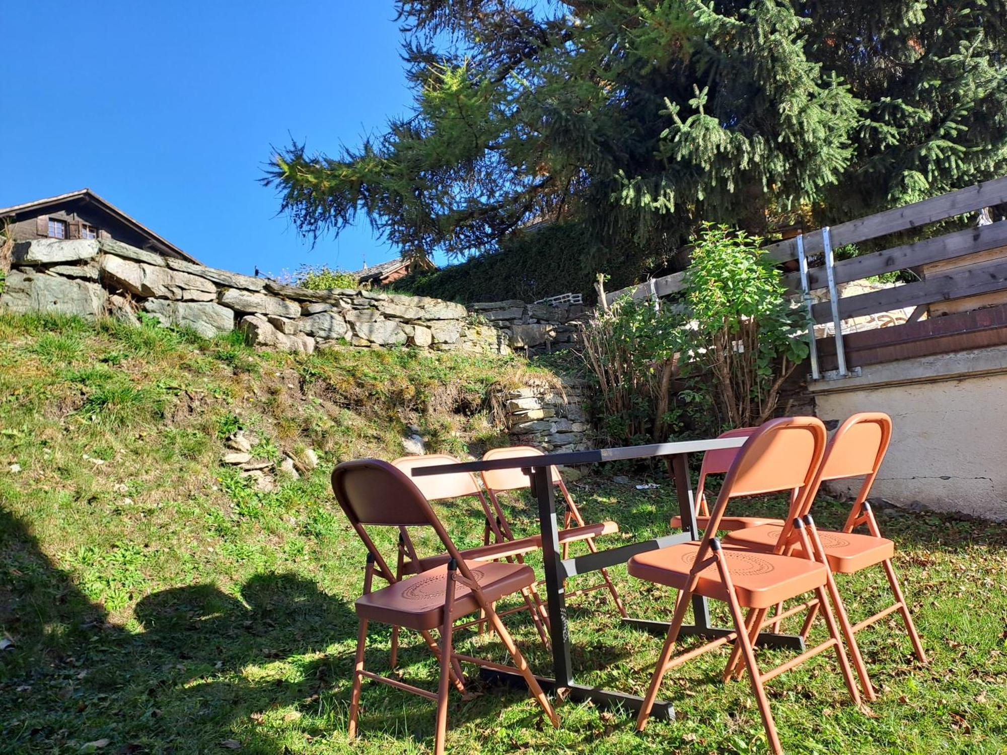 Vacances En Tout Tranquillite A Vercorin Exterior foto